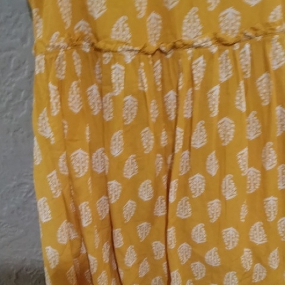 Lucky Brand Women's Yellow A-Line Sundress Sleeveless Size S - Picture 4 of 11